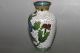 Collectable,  Chinese Cloisonne Handwork Carved And Painte Flower Decoration Vase Vases photo 1