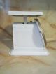 Vintage 25 Pound American Family Scale White Kitchen Scale Works Great Scales photo 4