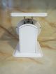 Vintage 25 Pound American Family Scale White Kitchen Scale Works Great Scales photo 5