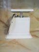 Vintage 25 Pound American Family Scale White Kitchen Scale Works Great Scales photo 6