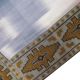 Vintage Saree Polyester Weaving Indian Sari Fabric White Making Antique Wrap Other photo 6