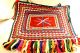 Ethnic Vintage Traditional Colorful Incahuasi Lliclla Manta Blanket Carpet Latin American photo 2