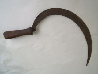 Antique Iron Sickle photo