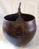 18th Century Medieval Primitive Iron Cauldron Pot Primitives photo 1