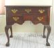 Mahogany Side Entry Foyer Wood Table Ball Claw Foot 3 Drawers Carving Inlaidtop Unknown photo 5