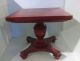 Vintage Imperial Chinese Red Accent Side Table Plant Stand 1900-1950 photo 1