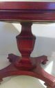 Vintage Imperial Chinese Red Accent Side Table Plant Stand 1900-1950 photo 4