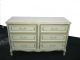 Vintage Henry Link French Provincial Off White Dresser W/ 6 Drawers Dixie Style Post-1950 photo 1