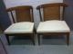 2 Hollywood Regency Mid Century Danish Baker Lounge Chairs Eames Chinoiserie Post-1950 photo 1