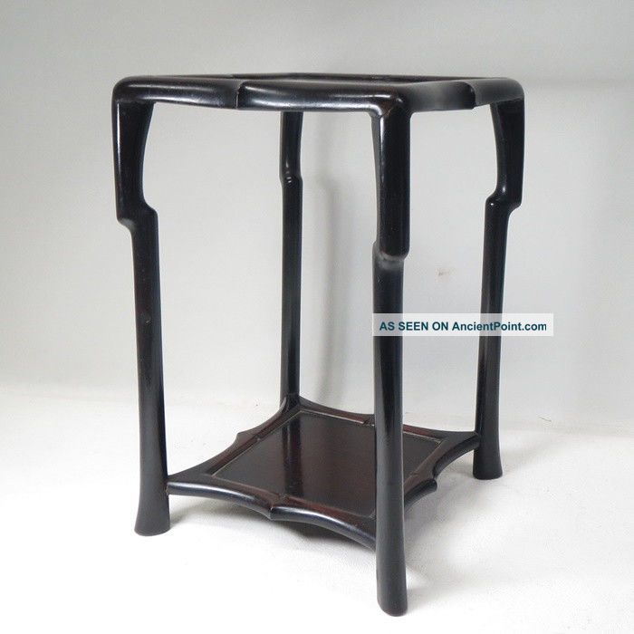 B102: Chinese Tasty Wooden Display Stand Made From Popukar Karaki W/good Style Tables photo