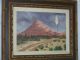 Plein Air American Desert Canyon Landscape Cal Henderson Painting Mid-Century Modernism photo 9