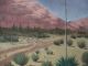 Plein Air American Desert Canyon Landscape Cal Henderson Painting Mid-Century Modernism photo 6