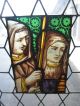 Antique 19th Cent Gothic Revival Period Leaded Stain Glass Window Religious Art Pre-1900 photo 1
