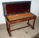 Vintage Traditional Duet Piano Bench 100 Years Old Circa 1915 1900-1950 photo 3