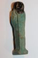 Good Quality Ancient Egyptian Ushabti With Heiroglyphics 26th Dyn Egyptian photo 2