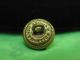 Antique Pod Post Office Dept Delivery Uniform Cuff Button Gilt Brass Maher Bros Buttons photo 4