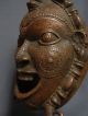 Outstanding Bronze Ceremonial Mask On Custom Made Base,  Gabon Sculptures & Statues photo 6