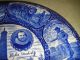 Antique Myles Standish Historical Dish Plate - Blue Plate - 1905 - A.  S.  Burbank - R&m Plates & Chargers photo 2