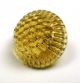 Antique Charmstring Glass Button Honey Berry Top Fluted Border Swirl Back Buttons photo 2