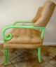 French Provincial Carved Arm Chair Old & Antique 1800-1899 photo 2