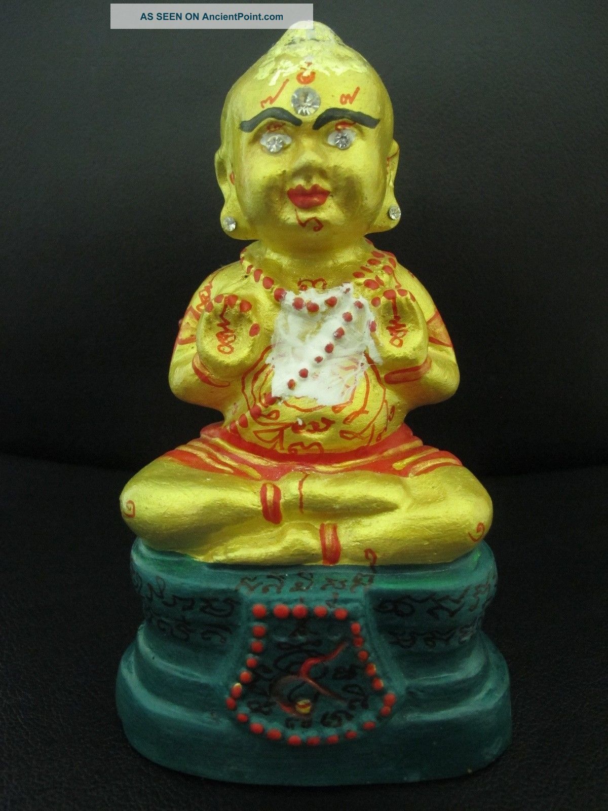 Amulet Statue Gold Kuman Thep Nimit Model Committee Batch Thai Gumanthong Lp Yam Amulets photo