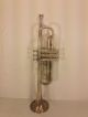 Antique French Couesnon & Cie Trumpet A/b Valve W/ Couesnon Mouthpiece In Case Brass photo 1