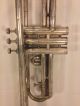 Antique French Couesnon & Cie Trumpet A/b Valve W/ Couesnon Mouthpiece In Case Brass photo 3