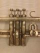 Antique French Couesnon & Cie Trumpet A/b Valve W/ Couesnon Mouthpiece In Case Brass photo 8