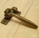 Antique Vintage Solid Brass Latch Catch Lock Handle Safe Gate Door Locks & Keys photo 1