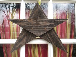 Antique Barn Wood Star Small Approx 17 