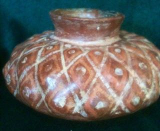 Inca Treasures Ltd Pre Columbian Nayrit Olla Bowl,  Pottery,  Artifact,  Vessel Coa photo
