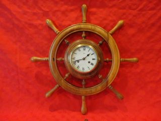 Vintage Schatz,  Large Wooden Wheel 24 
