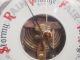 Vintage West German Old Wooden And Brass Nautical Barometer Barigo - Ships Wheel Other photo 2