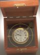 18 - Size Elgin 21 - Jewel Free Sprung Up/down Indicator Gimbaled Boxed Deck Watch Clocks photo 2
