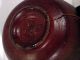 Endo Period Antique And Most Rare Japanese Wooden Tea / Rice Bowl Spiral Carved Bowls photo 6