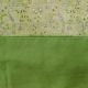 Vintage Saree Pure Silk Paisley Printed India Sari Fabric Green Deco Dress 5yd Other photo 5