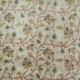 Vintage Saree Pure Silk Floral Printed India Sari Fabric White Craft Art Deco 5y Other photo 2