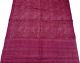 Vintage Saree Silk Blend Paisley Printed Indian Sari Fabric Magenta Deco Dress D Other photo 1