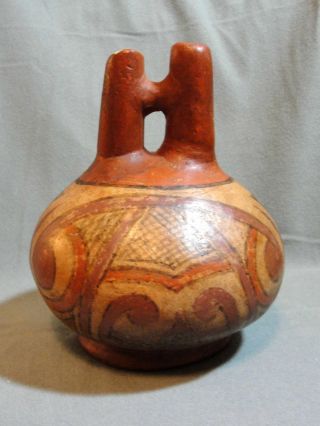 Inca Treasures Ltd Pre Columbian Costa Rica Pottery Vessel,  Artifact,  Repaired photo