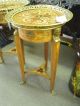 Incredible Opulent Italian Empire Style End Tables With Inlay 1900-1950 photo 5