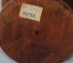Vintage Mortar & Pestle Wood Hand - Carved Kharal Okhli India 10507 Mortar & Pestles photo 3
