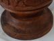 Vintage Mortar & Pestle Wood Hand - Carved Kharal Okhli India 10507 Mortar & Pestles photo 5