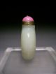 Chinese Hetian Jade Carved Figure Snuff Bottles Snuff Bottles photo 4