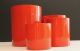 Mid Century 60 ' S Japanese 4 Chinese Red &black Lacquer Nested Containers Fun Mid-Century Modernism photo 8