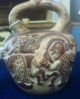 Inca Treasures Ltd Pre Columbian Moche Stirrup Vessel,  Pottery,  Artifact,  Coa The Americas photo 4