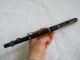 Antique Very Old Flute From The Early 20th Century Mahogany Wind photo 10