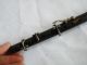 Antique Very Old Flute From The Early 20th Century Mahogany Wind photo 3