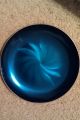 Olden Norway Blue Anodized Aluminum 7 Inch Plate Mid-Century Modernism photo 1