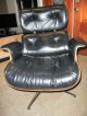 Eames Herman Miller Lounge Chair Walnut Wood W/ Italian Leather Mid-Century Modernism photo 11