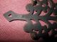 Vintage Wilton Cast Iron Trivet Scrolled Tree Small 5 In Tall Trivets photo 2